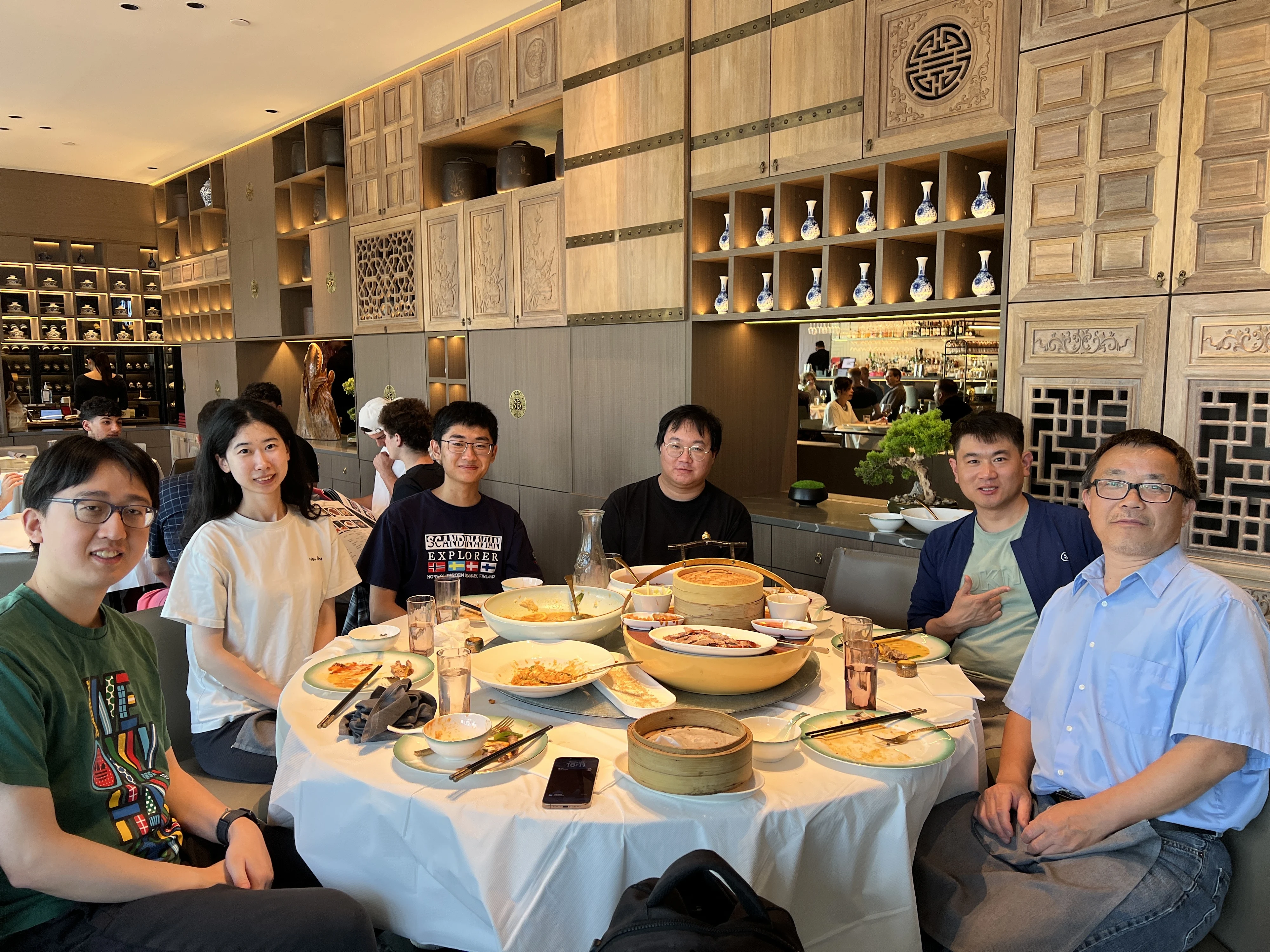 Lab Dinner for 2025 Independent Day Holiday! | CINEMA Research Group